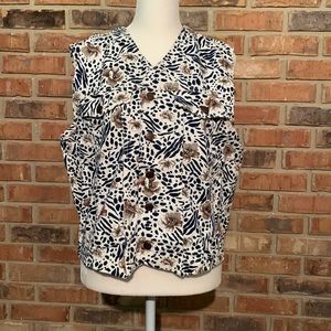 Bay Street denim vest size S